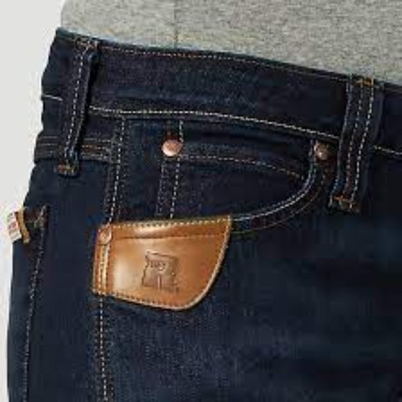 NEW Wrangler Riggs Women's Dark 5 Pocket Bootcut Work Jeans Size 10x30 - Picture 2 of 12